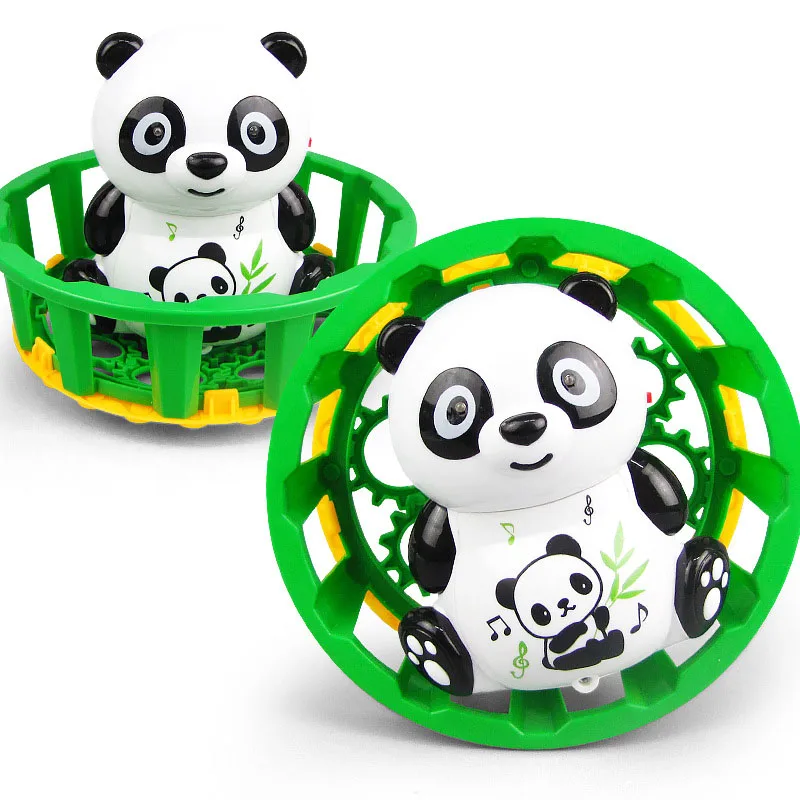 Novelty Electric Toys Dance Rotating Flash Lighting With Led Light and Music 360 Degrees Spin Cartoon Panda Children's Toys
Novelty Electric Toys Dance Rotating Flash Lighting With Led Light and Music 360 Degrees Spin Cartoon Panda Children's Toys