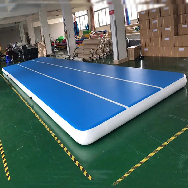 

Free Shipping 8x4x0.3m Air Mat Tumble Track Gymnastics Tumbling Mat 4m,6m,8m Square 30cm Thick Inflatable Air Track For Sale