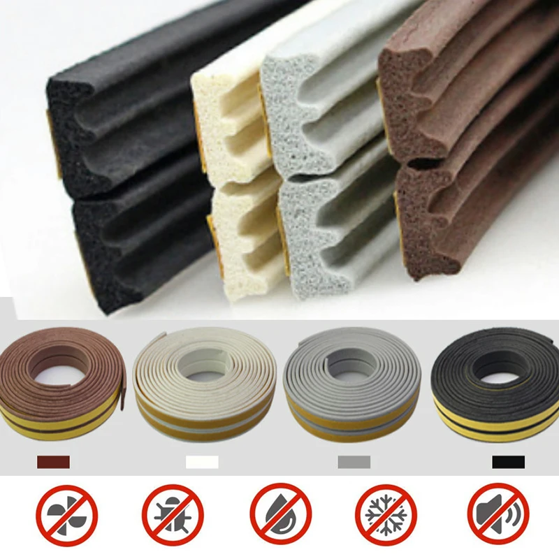 Self-Adhesive EPDM Weather Strip for Door Windows Soundproof Seal Strip Collision Avoidance Gap Insulation Foam Weatherstrip 10M
Self-Adhesive EPDM Weather Strip for Door Windows Soundproof Seal Strip Collision Avoidance Gap Insulation Foam Weatherstrip 10M