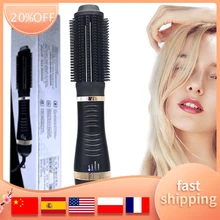 

Hair Dryers Brush 3 In 1 Straightening Curling One Step Hair Dryer And Volumizer Negative Ionic Technology For All Type Hair