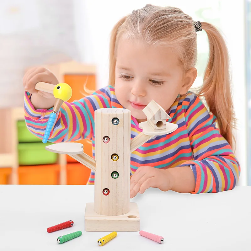 Woodpecker Catch Worms Game Magnetic 3D Puzzle Wooden Toys Kids Early Learning Educational Toy For Children Baby gifts for kids
Woodpecker Catch Worms Game Magnetic 3D Puzzle Wooden Toys Kids Early Learning Educational Toy For Children Baby gifts for kids