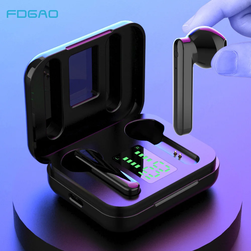 TWS Wireless Earphone Headphones 5.1 Bluetooth IPX7 Waterproof 9D Sports Stereo Sound Bass Earbuds Headset LED With Charging Box
TWS Wireless Earphone Headphones 5.1 Bluetooth IPX7 Waterproof 9D Sports Stereo Sound Bass Earbuds Headset LED With Charging Box