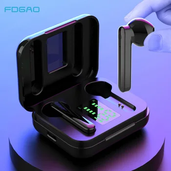 TWS Wireless Earphone Headphones 5.1 Bluetooth IPX7 Waterproof 9D Sports Stereo Sound Bass Earbuds Headset LED With Charging Box
TWS Wireless Earphone Headphones 5.1 Bluetooth IPX7 Waterproof 9D Sports Stereo Sound Bass Earbuds Headset LED With Charging Box