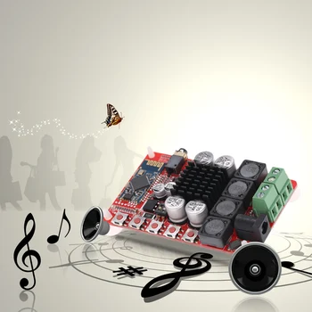 New TDA7492 Wireless Bluetoo 4.0 Stereo Digital Power Amplifier Module 50W+50W 2-channel Audio Receiver Power Amplifier Board
New TDA7492 Wireless Bluetoo 4.0 Stereo Digital Power Amplifier Module 50W+50W 2-channel Audio Receiver Power Amplifier Board