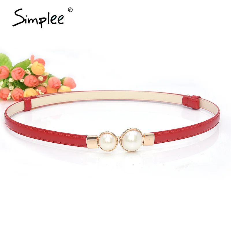 Simplee модный пояс для женщин Корейская Новинка Дамская Пряжка поясная цепочка с