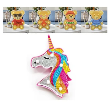 LED Light Round Drill 5D DIY Diamond Painting With Light Unicorn Bear 3D Embroidery Mosaic Cross Stitch Decor Gift Tool 
LED Light Round Drill 5D DIY Diamond Painting With Light Unicorn Bear 3D Embroidery Mosaic Cross Stitch Decor Gift Tool