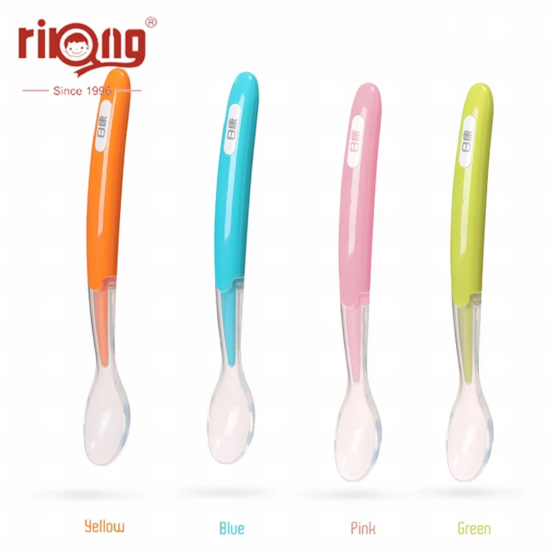 Rikang Baby Soft Silicone Spoon Temperature Sensing Spoon Children Food Baby Feeding Tools Kids Utensils Infant Feeding Spoon
Rikang Baby Soft Silicone Spoon Temperature Sensing Spoon Children Food Baby Feeding Tools Kids Utensils Infant Feeding Spoon
