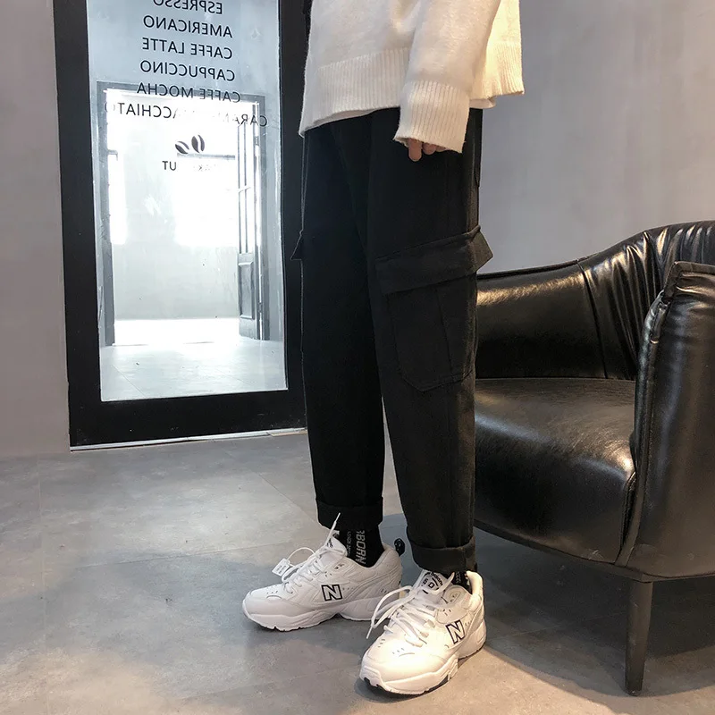 Large Size 19 Autumn & Winter Hong Kong Style Literature And Art Men's Simple Loose Straight Jeans INS-Style Casual Trousers N
Large Size 19 Autumn & Winter Hong Kong Style Literature And Art Men's Simple Loose Straight Jeans INS-Style Casual Trousers N