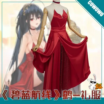Anime! Azur Lane Taiho Liao Sexy Red Dress Gorgeous Lovely Uniform Cosplay Costume Halloween Party Suit For Women Free Shipping
Anime! Azur Lane Taiho Liao Sexy Red Dress Gorgeous Lovely Uniform Cosplay Costume Halloween Party Suit For Women Free Shipping