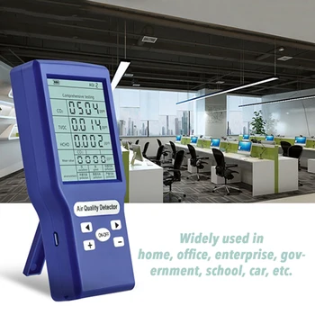 Multifunctional CO2 ppm Meters Mini Carbon Dioxide Detector Gas Analyzer Protable Air Quality Tester
Multifunctional CO2 ppm Meters Mini Carbon Dioxide Detector Gas Analyzer Protable Air Quality Tester