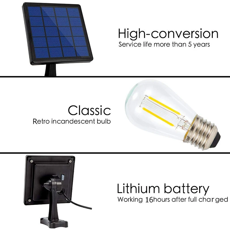 Outdoor Chandelier Solar Light Led Motion Sensor Lights 9.8Ft Wire with Solar Panel Lamp Shade Lantern for Garden Yard Lighting
Outdoor Chandelier Solar Light Led Motion Sensor Lights 9.8Ft Wire with Solar Panel Lamp Shade Lantern for Garden Yard Lighting