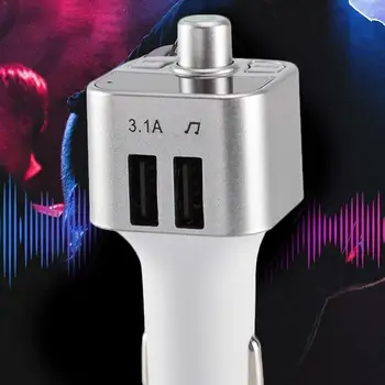 Bluetooth FM Transmitter Handsfree Calling Car Kit MP3 Receiver Charge Wireless Car Music Player USB Car Adapter Bluetooth B5H8
Bluetooth FM Transmitter Handsfree Calling Car Kit MP3 Receiver Charge Wireless Car Music Player USB Car Adapter Bluetooth B5H8