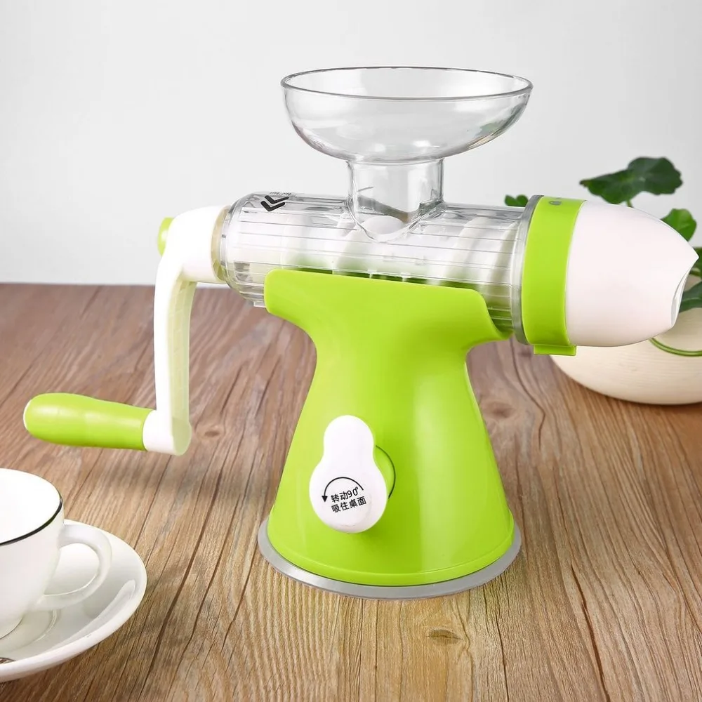 Manual Hand Crank Health Juicer Maker Slow Grinding Juicer for Home & Office Fruits Vegetables Juice Extractor
Manual Hand Crank Health Juicer Maker Slow Grinding Juicer for Home & Office Fruits Vegetables Juice Extractor