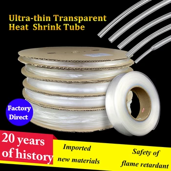 1 Meter Transparent Clear Heat Shrink Tube Shrinkable Tubing Wrap Wire kits 2:1 heat shrink tube Wrap Wire Sell DIY Connector
1 Meter Transparent Clear Heat Shrink Tube Shrinkable Tubing Wrap Wire kits 2:1 heat shrink tube Wrap Wire Sell DIY Connector