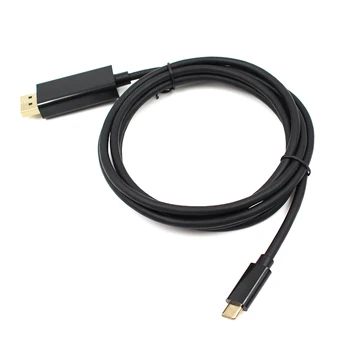 Type C to DisplayPort Cable 4K@60Hz USB 3.1 Type C Compatible Thunderbolt 3 to DP Cable for MacBook 2017
Type C to DisplayPort Cable 4K@60Hz USB 3.1 Type C Compatible Thunderbolt 3 to DP Cable for MacBook 2017