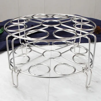 Egg Steamer Rack Instant Pot Accessories Kitchen 9 holes Stackable Kitchen Trivet Basket Stainless Steel Air Fryer Steaming Rack
Egg Steamer Rack Instant Pot Accessories Kitchen 9 holes Stackable Kitchen Trivet Basket Stainless Steel Air Fryer Steaming Rack