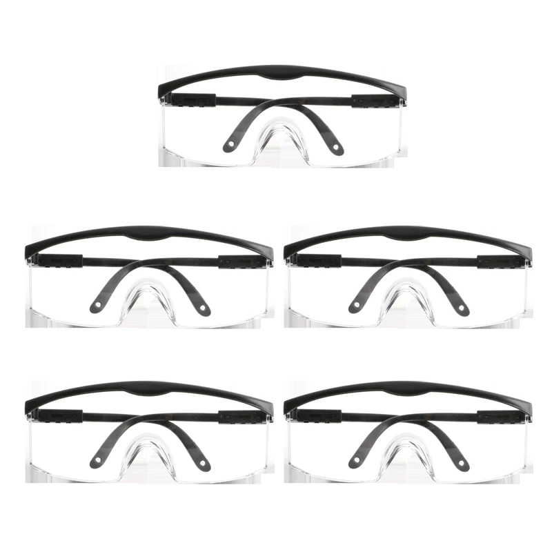 5Pcs Protection Goggles Windbreak Anti-Sand Work Eyewear Goggles for Riding Lab Outdoors
5Pcs Protection Goggles Windbreak Anti-Sand Work Eyewear Goggles for Riding Lab Outdoors