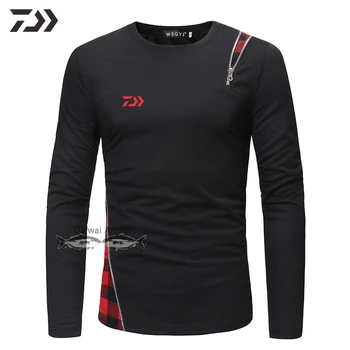 Daiwa Fishing Shirt Long Sleeve In Hiking Shirts Men Casual Patchwork O-neck Zipper Breathable Fishing Clothing Outdoor T Shirt
Daiwa Fishing Shirt Long Sleeve In Hiking Shirts Men Casual Patchwork O-neck Zipper Breathable Fishing Clothing Outdoor T Shirt