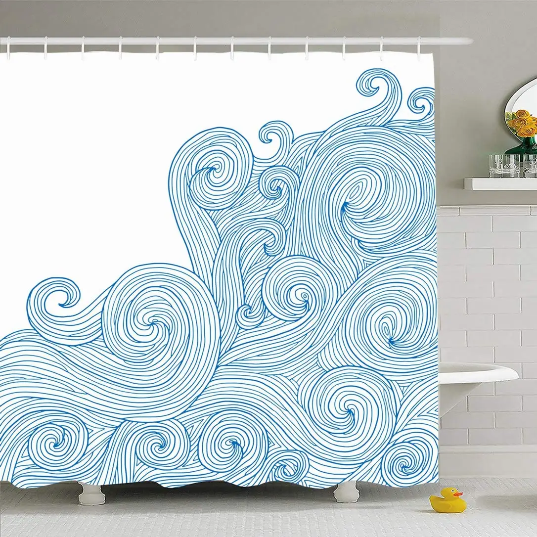 Shower Curtain Set with Hooks 66x72 Textured Color Floral Line Drop Outline Decor Hair Abstract Waves Nature Ornament Texture
Shower Curtain Set with Hooks 66x72 Textured Color Floral Line Drop Outline Decor Hair Abstract Waves Nature Ornament Texture