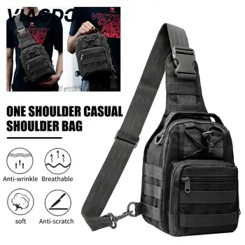 Tactical Package Satchel One Strap Shoulder Camping Hiking Outdoors Bag 5 Color Oxford Cloth Practical Sports Backpack Unisex
Tactical Package Satchel One Strap Shoulder Camping Hiking Outdoors Bag 5 Color Oxford Cloth Practical Sports Backpack Unisex