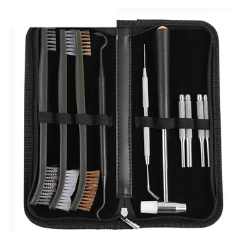 10Pcs Tactical Gun Cleaning Set Double End Brass Steel Nylon Bristle Brushes & Pick Cleaner for Hunting Rifle Handgun
10Pcs Tactical Gun Cleaning Set Double End Brass Steel Nylon Bristle Brushes & Pick Cleaner for Hunting Rifle Handgun