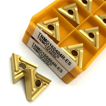 TNMG160404R ES UE6020 carbide inserts External Turning Tool CNC Turning inserts TNMG 160404R For Turning holder MTGNR hard alloy 
TNMG160404R ES UE6020 carbide inserts External Turning Tool CNC Turning inserts TNMG 160404R For Turning holder MTGNR hard alloy