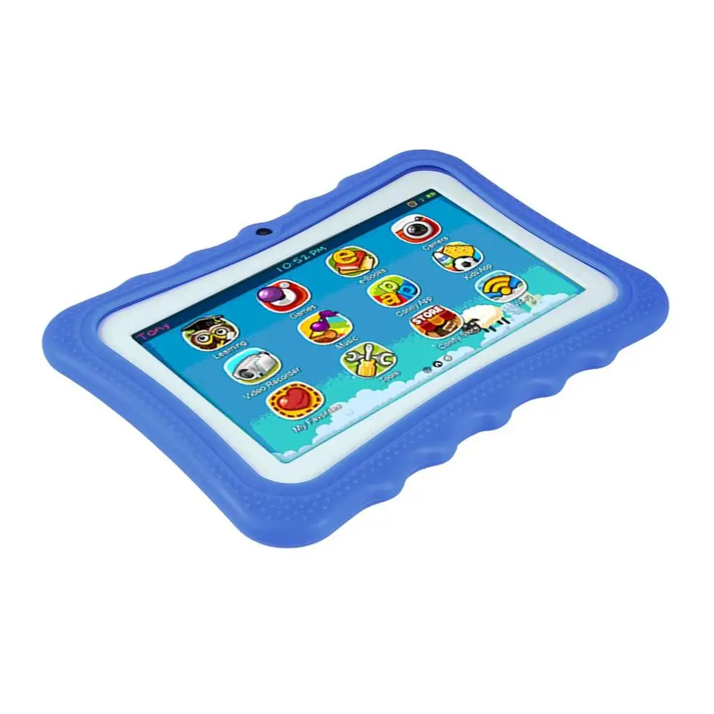 

7 Inch Quad Core Kids Children Tablet PC 512MB RAM+8GB ROM Professional Learning Education Tablet Computer for Android 4.4