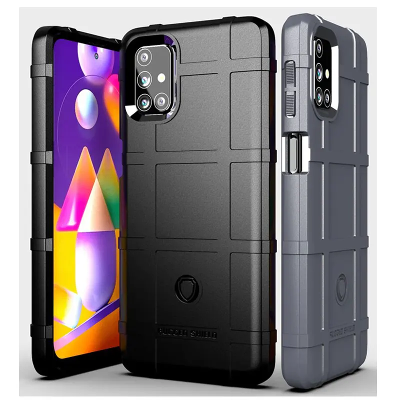 For Samsung Galaxy M31s Case Luxury Shockproof Armor Bumper Back Cover For Samsung M31S High Quality Silicon Phone Cases 6.5"
For Samsung Galaxy M31s Case Luxury Shockproof Armor Bumper Back Cover For Samsung M31S High Quality Silicon Phone Cases 6.5"