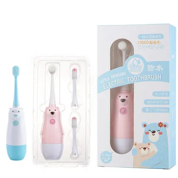 Children Electric Toothbrush Cartoon Bear Sonic Teeth Brush with 3pcs Soft Brush Head Baby Teether Items Products Teething Toys 
Children Electric Toothbrush Cartoon Bear Sonic Teeth Brush with 3pcs Soft Brush Head Baby Teether Items Products Teething Toys