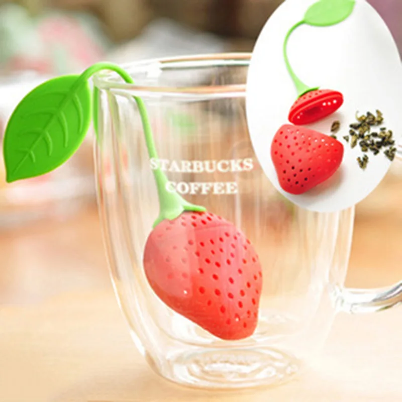 1 PCS Kitchen Filter Diffuser Supplies Tea Strainer Non-toxic Strawberry Shape Silicone Tea Infuser Tea Bag Teapot Accessory
1 PCS Kitchen Filter Diffuser Supplies Tea Strainer Non-toxic Strawberry Shape Silicone Tea Infuser Tea Bag Teapot Accessory