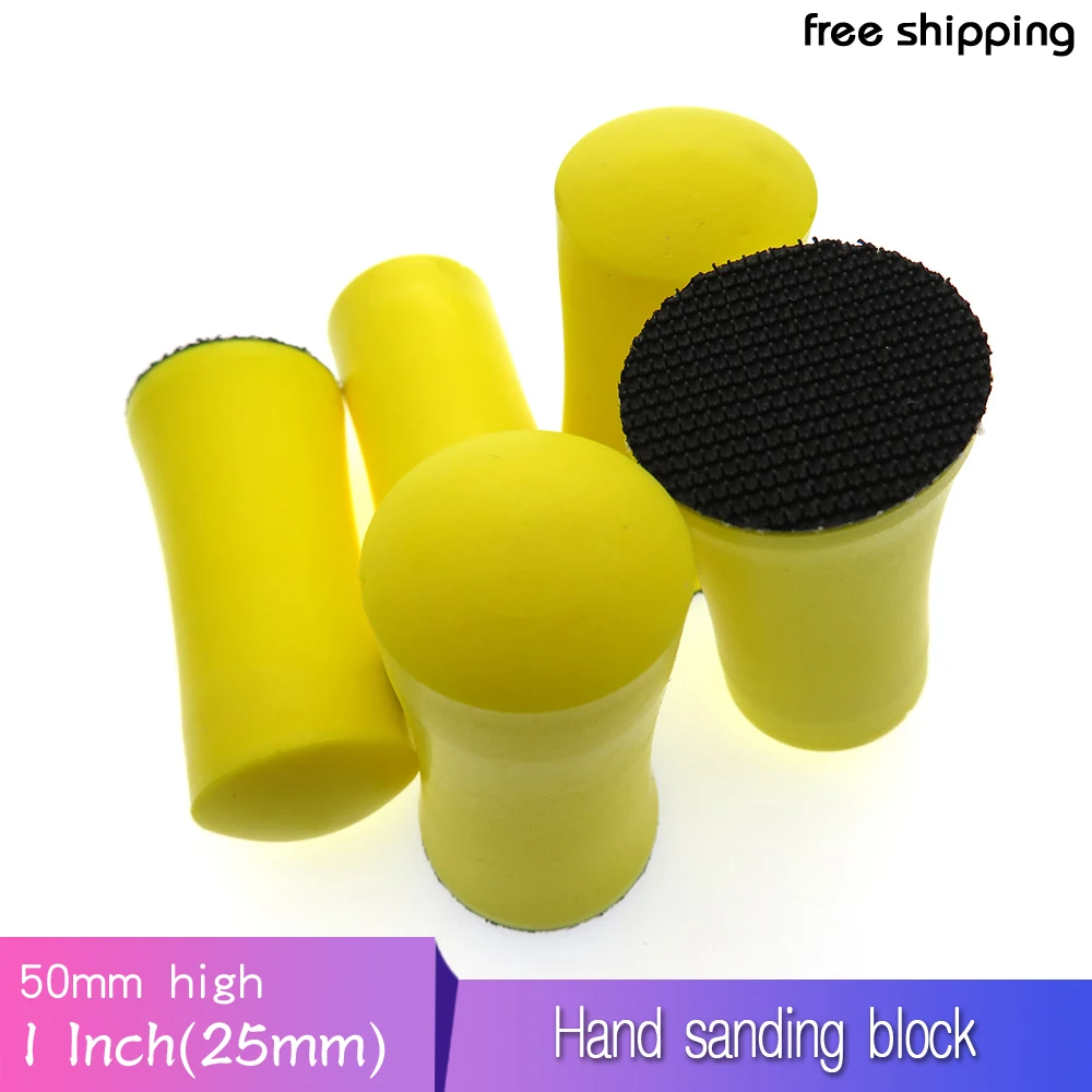 1 Inch Hook and Loop PU Foam Hand Sanding Block Hand Pad for Polishing Grinding (Pack of 1)
1 Inch Hook and Loop PU Foam Hand Sanding Block Hand Pad for Polishing Grinding (Pack of 1)