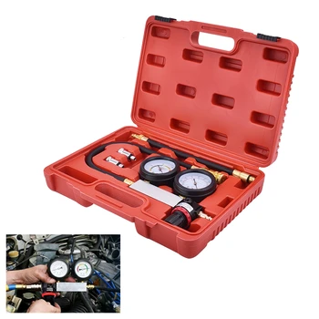TU-21 Auto Cylinder Leak Tester Tool Kit Petrol Engine Cylinder Compression Leakage Detector Kit Set Compression Leak Detector
TU-21 Auto Cylinder Leak Tester Tool Kit Petrol Engine Cylinder Compression Leakage Detector Kit Set Compression Leak Detector