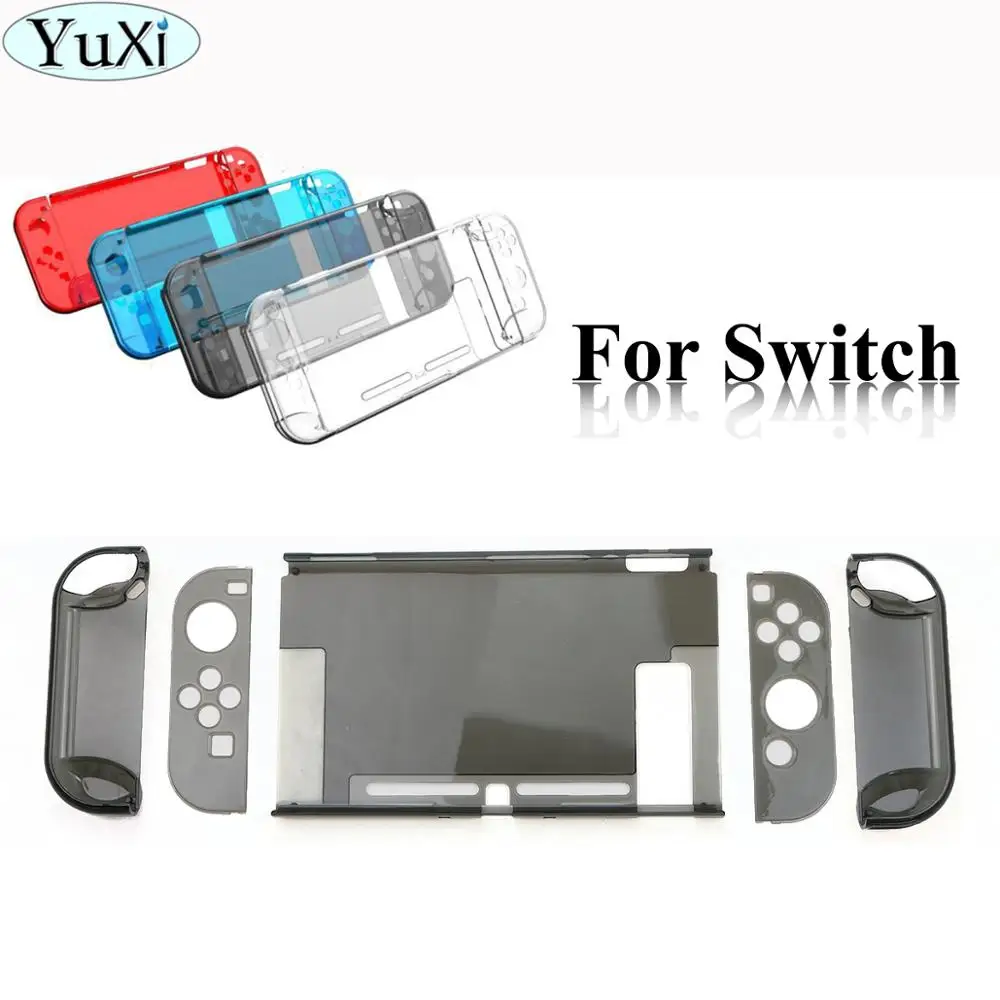 YuXi Crystal Transparent Clear Hard Case Shell Cover Protective For Nintend Switch NS Console Joy-Con Handle Grip Game Console
YuXi Crystal Transparent Clear Hard Case Shell Cover Protective For Nintend Switch NS Console Joy-Con Handle Grip Game Console