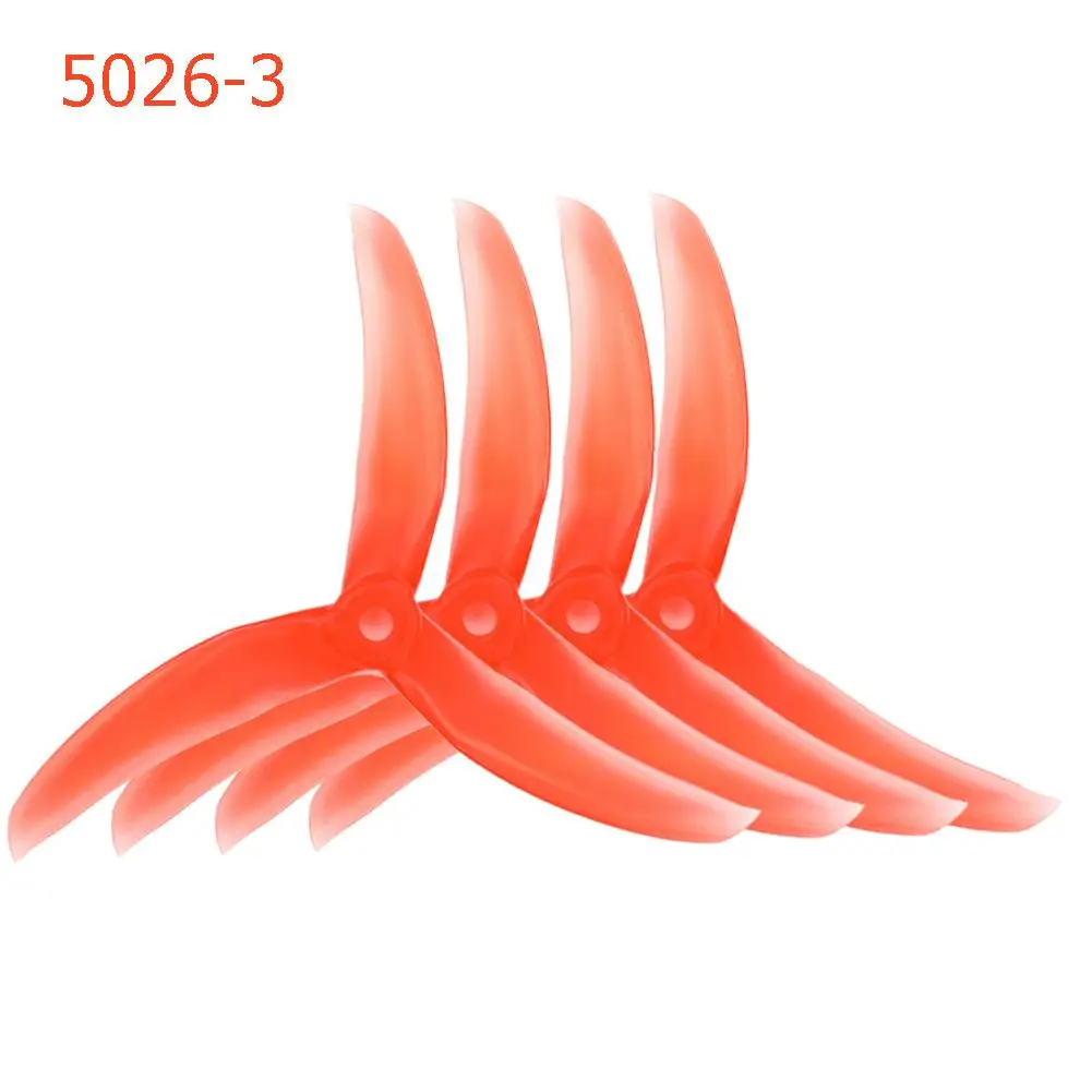 EMAX Yinyan AVAN Scimitar 5026 5028 5030 Three-leaf 5 Inch Crossing Machine Propeller 2 Pairs Of Remote Control Toy Parts
EMAX Yinyan AVAN Scimitar 5026 5028 5030 Three-leaf 5 Inch Crossing Machine Propeller 2 Pairs Of Remote Control Toy Parts