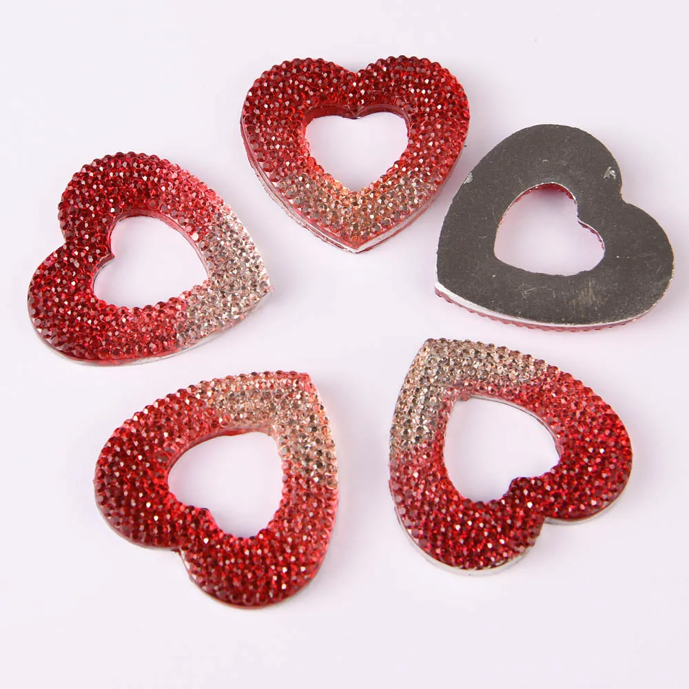 BOLIAO Shiny And Delicate 10Pcs 30mm*30mm Heart Shape Resin FlatBack Crystal Glue on Handmade Art Work Decoration Craft DIY R265
BOLIAO Shiny And Delicate 10Pcs 30mm*30mm Heart Shape Resin FlatBack Crystal Glue on Handmade Art Work Decoration Craft DIY R265