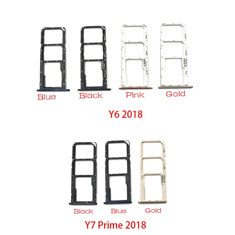 10Pcs/Lot, SIM Card Slot SD Card Tray Holder Adapter For Huawei Y6 Y7 Prime Y9 2018 SIM Tray Replacement Spare Parts
10Pcs/Lot, SIM Card Slot SD Card Tray Holder Adapter For Huawei Y6 Y7 Prime Y9 2018 SIM Tray Replacement Spare Parts