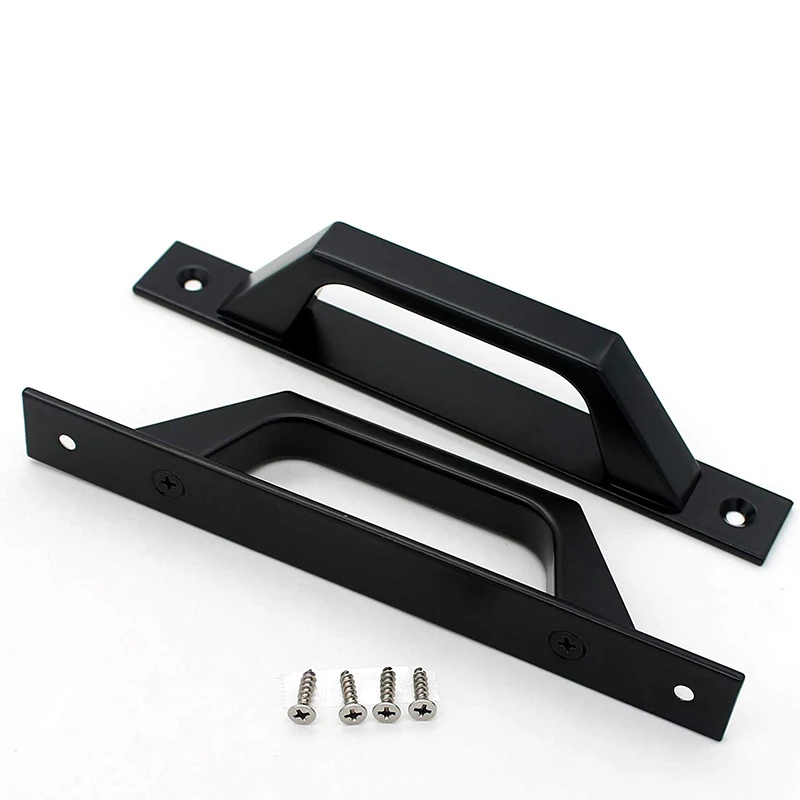 Color: Black High-Strength Aluminum Alloy Sliding Door Handle Wall Mounted Plastic Steel Balcony Door Sliding Window Small Handle Door Wooden