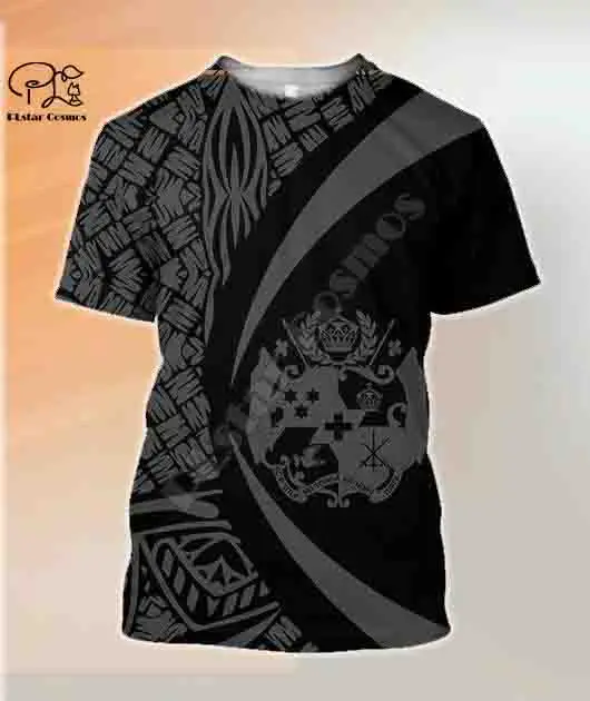 

PLstar Cosmos 3DPrint Kanaka Polynesian Tribal country culture Harajuku Streetwear Native Unisex Funny Tshirts Short sleeve -b7