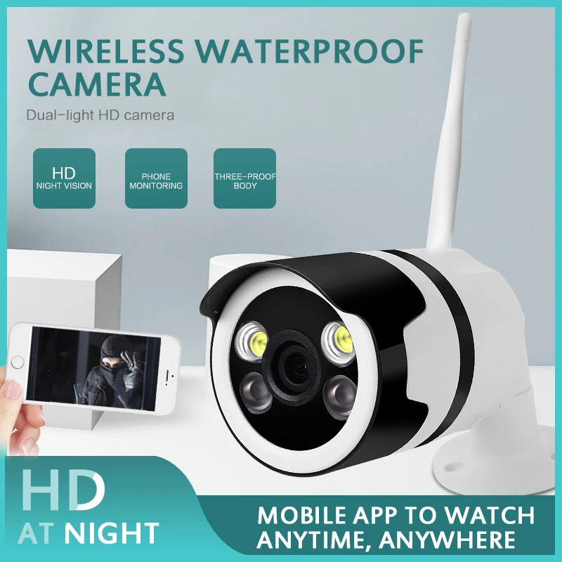 1080p Wireless Dual-beam Camera Wifi Remote Monitor Mobile Phone Cloud Full-color Intelligent Network HD Monitoring
1080p Wireless Dual-beam Camera Wifi Remote Monitor Mobile Phone Cloud Full-color Intelligent Network HD Monitoring