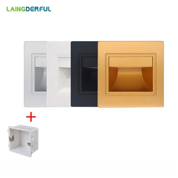 Wandlamp 2.5w wall lamp Led stair lighting Led floor night light for passageway/step/staircase 86-foot lamp mounting case
Wandlamp 2.5w wall lamp Led stair lighting Led floor night light for passageway/step/staircase 86-foot lamp mounting case