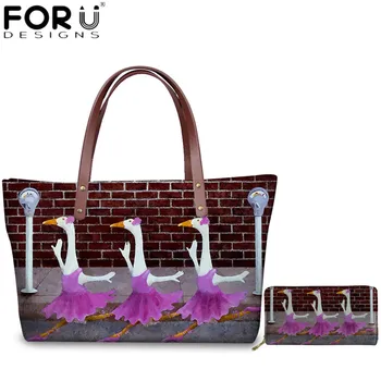 FORUDESIGNS Ballet Parking Handbags Fashion Women 2pcs/set Large Shoulder Bags Youth Girls Daily Laptop Tote Bag Leather Wallets
FORUDESIGNS Ballet Parking Handbags Fashion Women 2pcs/set Large Shoulder Bags Youth Girls Daily Laptop Tote Bag Leather Wallets