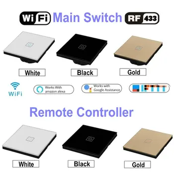 Wireless Smart Wifi Switch Tuya APP Remote Control RF433 Light Sensor Switch,Work with Alexa Google Home Voice Control Switches
Wireless Smart Wifi Switch Tuya APP Remote Control RF433 Light Sensor Switch,Work with Alexa Google Home Voice Control Switches