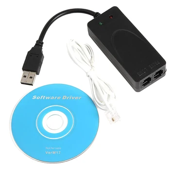 External Telephone Fax V.90 V.92 Network Data USB 2.0 Modem 56K Adapter Portable Automatic With CD Dual Port For Windows 98 XP
External Telephone Fax V.90 V.92 Network Data USB 2.0 Modem 56K Adapter Portable Automatic With CD Dual Port For Windows 98 XP