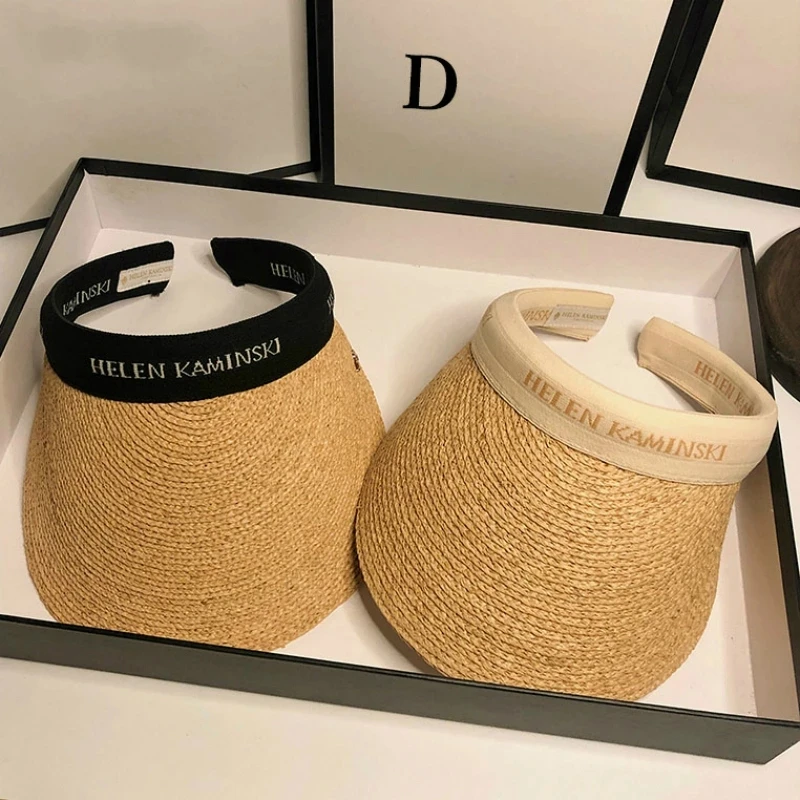 Beach Cap Sun Hats Anti-UV Female Outdoor for Lightweight Versatile Empty Top Cap for Female Beach Hand Made Straw Hats 2021
Beach Cap Sun Hats Anti-UV Female Outdoor for Lightweight Versatile Empty Top Cap for Female Beach Hand Made Straw Hats 2021