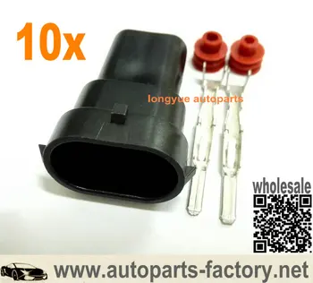 longyue 10kit H8 H10 H11 male Headlight Bulb HID plug socket 
longyue 10kit H8 H10 H11 male Headlight Bulb HID plug socket