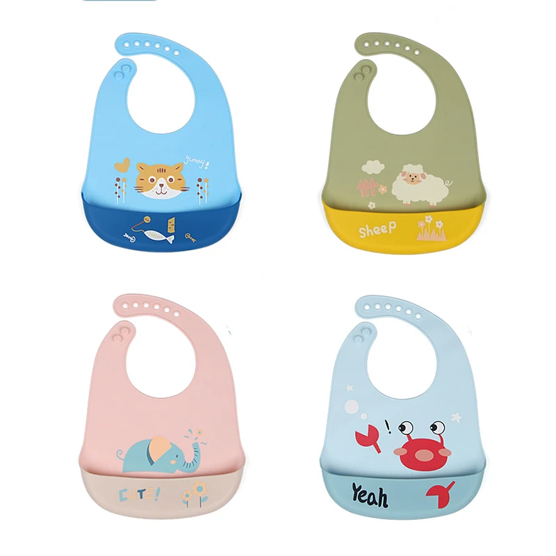 Cartoon Animal Baby Bibs Eating Stuff Adjustable Newborn Girl Boy Burp Cloth Silicon Waterproof Infant Toddler Feeding Apron
Cartoon Animal Baby Bibs Eating Stuff Adjustable Newborn Girl Boy Burp Cloth Silicon Waterproof Infant Toddler Feeding Apron