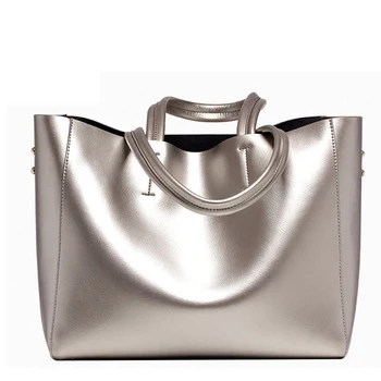 Women Handbags Genuine Leather Bucket Ladies Messenger Bags Silver Bronze Composite Bag Trendy Shoulder Bags Tote
Women Handbags Genuine Leather Bucket Ladies Messenger Bags Silver Bronze Composite Bag Trendy Shoulder Bags Tote