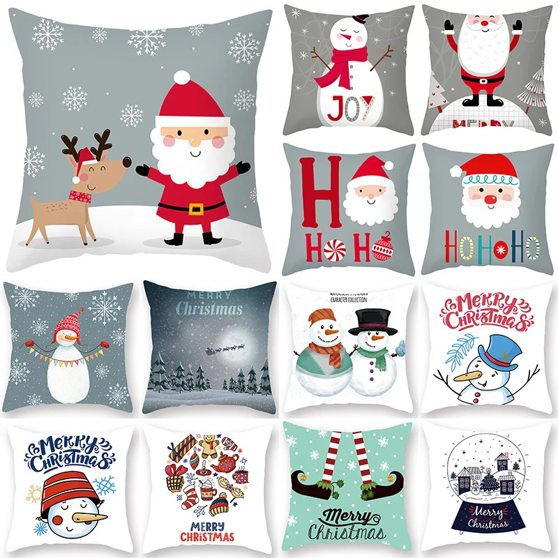 1Pcs Christmas Snowman Gift Pattern Cushion Cover Polyester 45*45cm Decorative Pillowcase New Year Sofa Home PillowCover 41002
1Pcs Christmas Snowman Gift Pattern Cushion Cover Polyester 45*45cm Decorative Pillowcase New Year Sofa Home PillowCover 41002