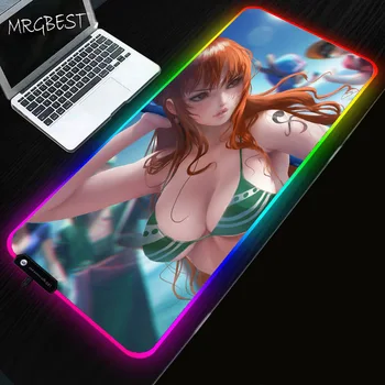 MRGBEST Luffy Anime Game Player Computer Locking edge Mouse Pad with RGB Desktop Keyboard Large XXL L USB LED Backlight Mat
MRGBEST Luffy Anime Game Player Computer Locking edge Mouse Pad with RGB Desktop Keyboard Large XXL L USB LED Backlight Mat