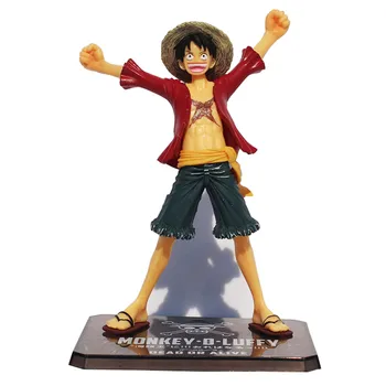 16cm 6.3" Japanese Anime Cartoon One Piece New World Luffy Action Figures PVC Toys Doll Model Collection
16cm 6.3" Japanese Anime Cartoon One Piece New World Luffy Action Figures PVC Toys Doll Model Collection